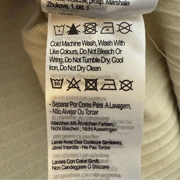 Cotton On Bella Drop Shoulder Short Sleeve Top Loose Fit with Side Slits, Size L - Picture 7 of 9